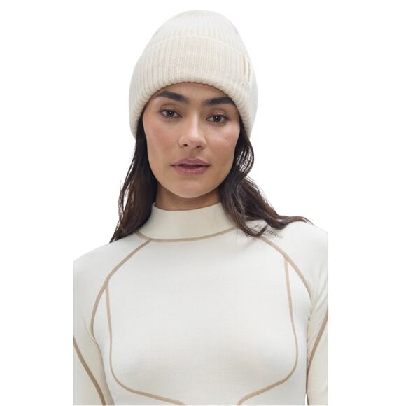 Halfdays Women\'s Oatmilk Merino Beanie One Size main image 7